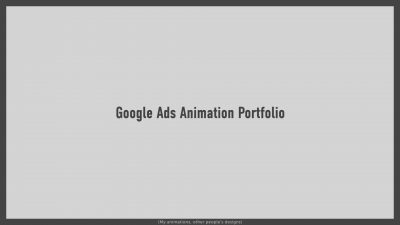 Animation | HTML5 | Google Ads